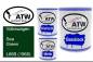 Preview: Volkswagen, Sea Green, L66B (1968): 1L Lackdose + 1L Klarlack + 500ml Härter - Set, von ATW Autoteile West.